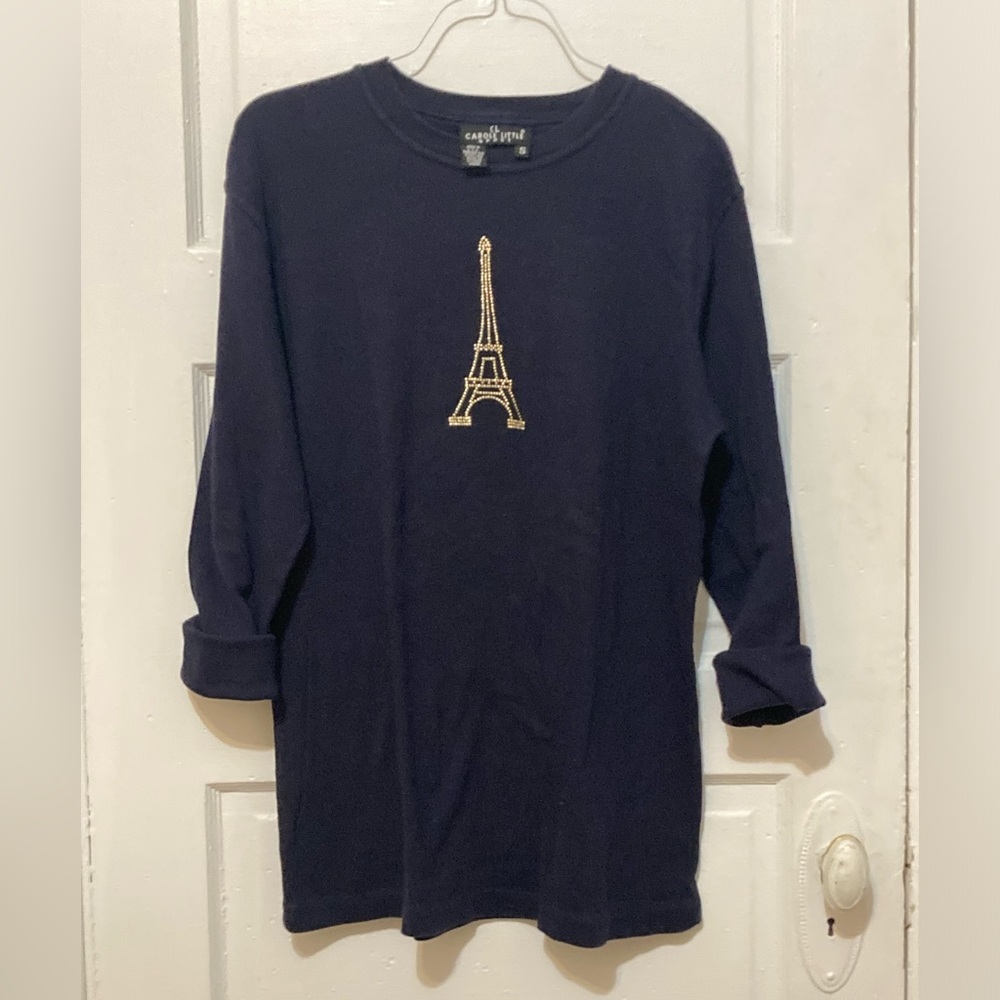 Vintage Eiffel Tower Sweater